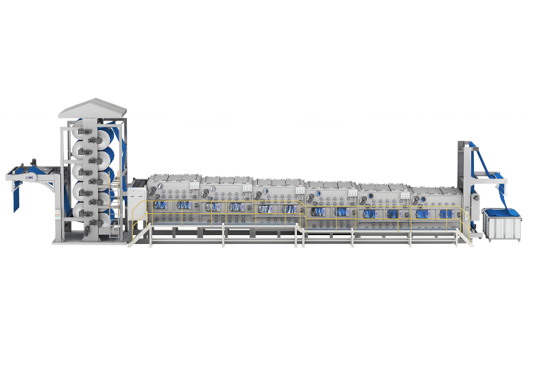 染色后水洗機-梭織